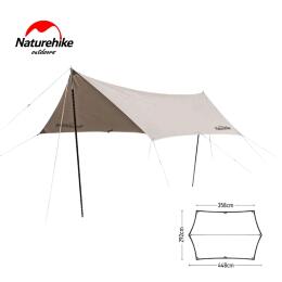 Тент-навес Naturehike NH20TM005 Strerch-Cotton с 2 опорами