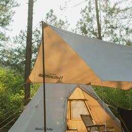 Тент-навес Naturehike NH20TM005 Strerch-Cotton с 2 опорами
