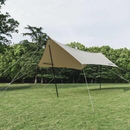 Тент-навес Naturehike NH20TM005 Strerch-Cotton с 2 опорами