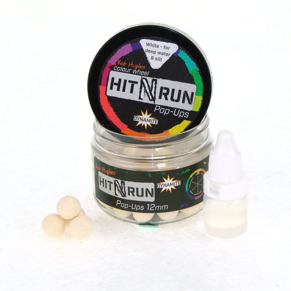 Бойлы плавающие Dynamite Baits Pop-Up Hit n Run 12 мм
