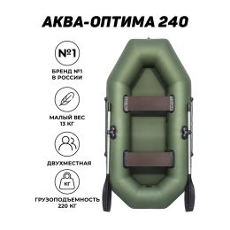 Надувная лодка ПВХ, Аква Оптима 240
