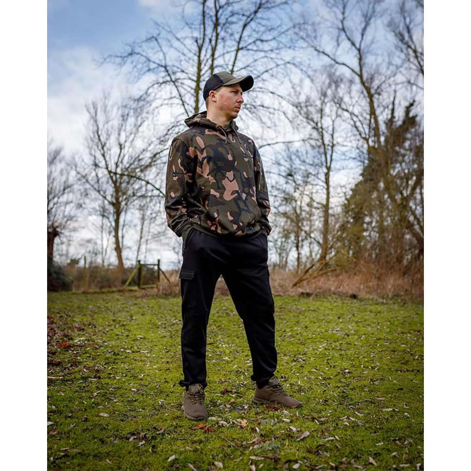 Джоггеры FOX Black / Camo Combat joggers