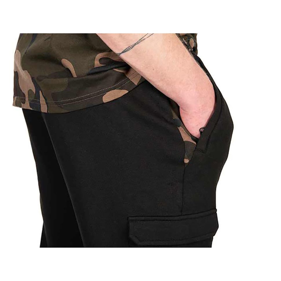 Джоггеры FOX Black / Camo Combat joggers