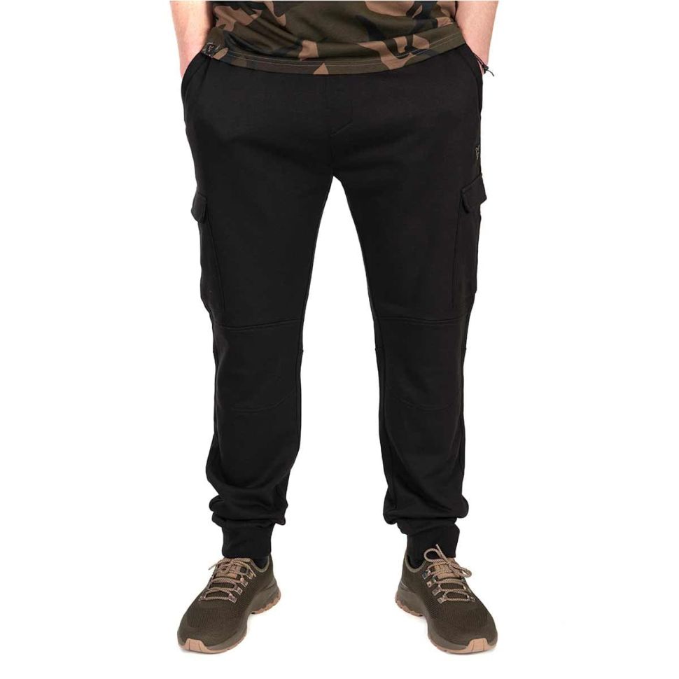 Джоггеры FOX Black / Camo Combat joggers