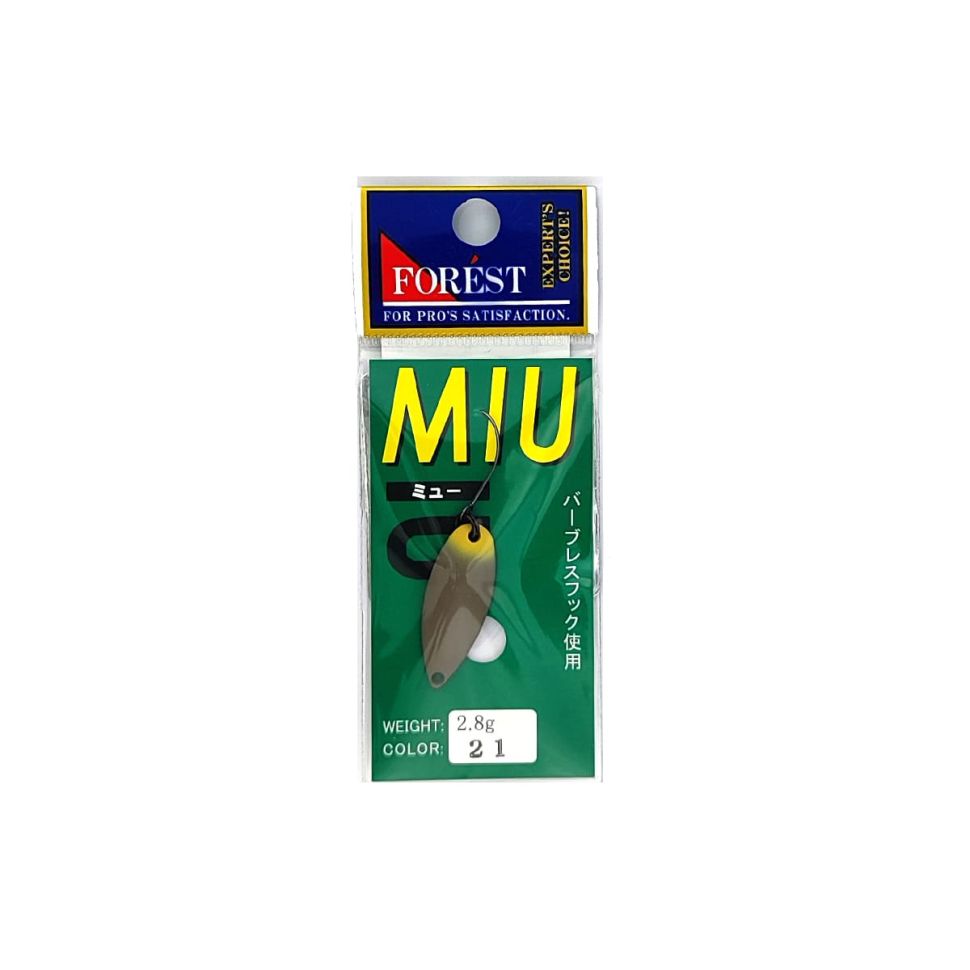 Блесна колеблющаяся Forest MIU 2.8g
