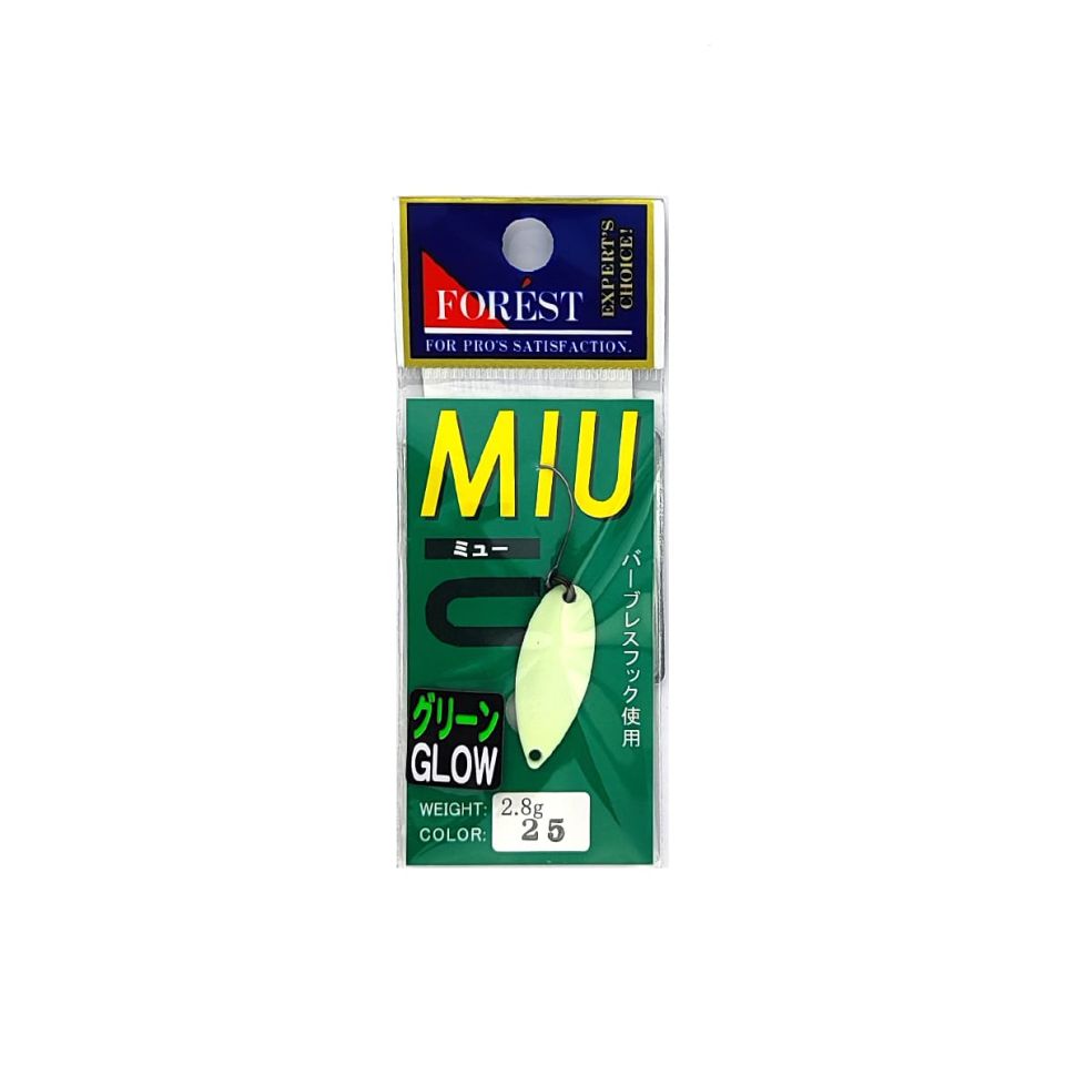 Блесна колеблющаяся Forest MIU 2.8g