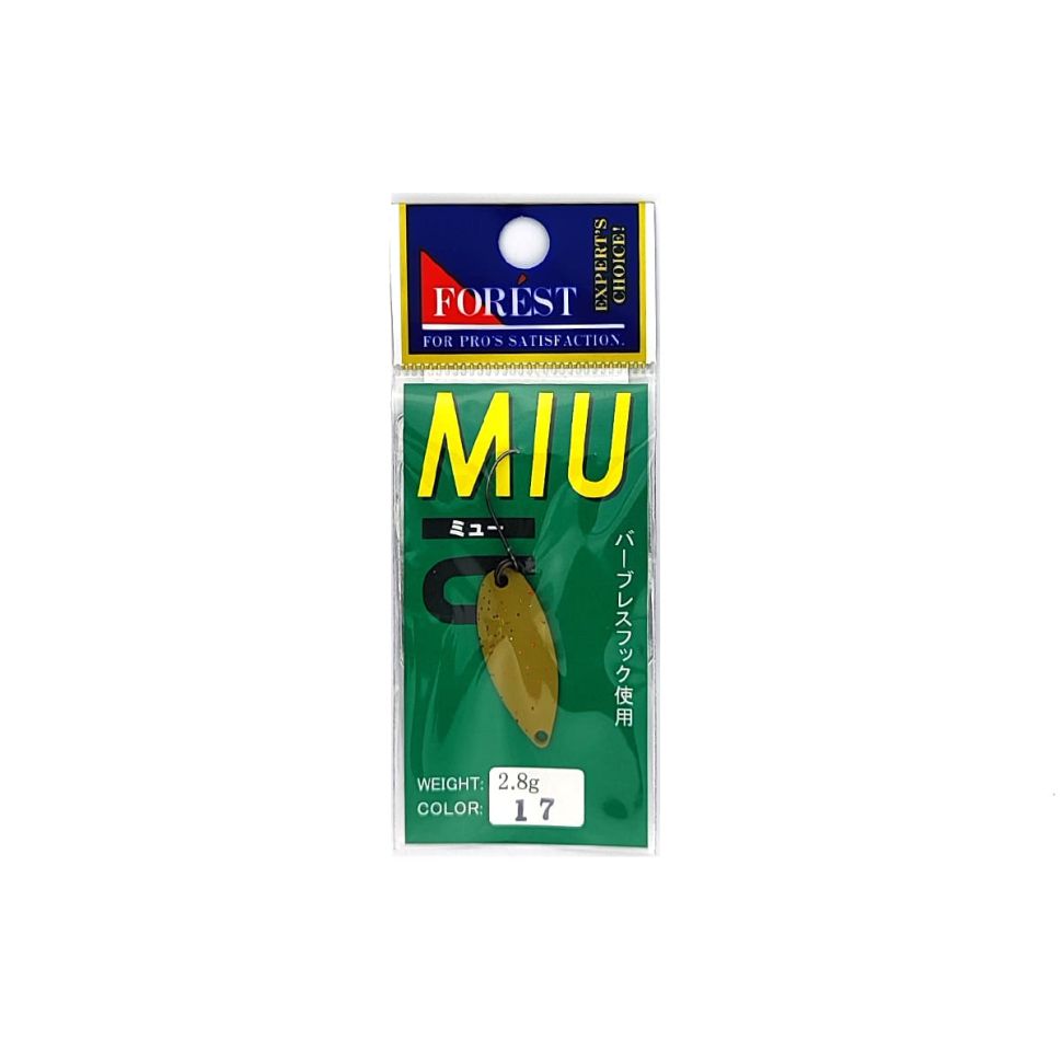 Блесна колеблющаяся Forest MIU 2.8g