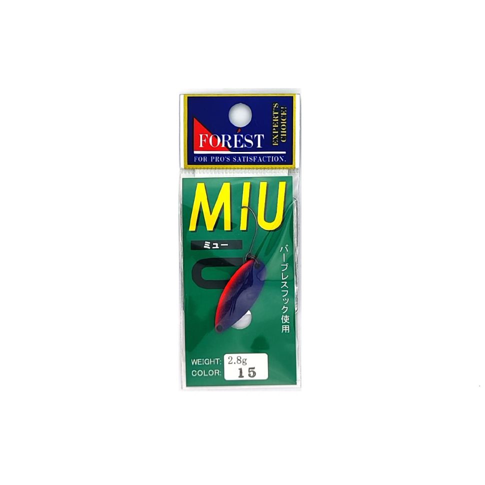Блесна колеблющаяся Forest MIU 2.8g