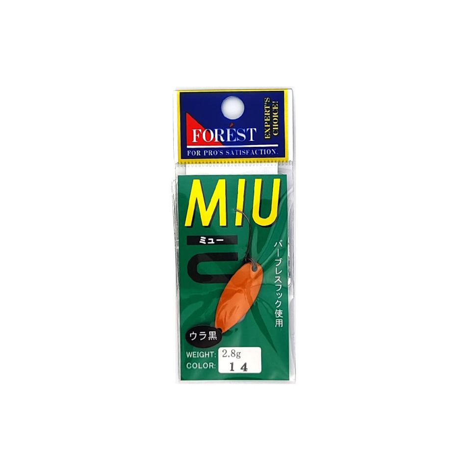Блесна колеблющаяся Forest MIU 2.8g
