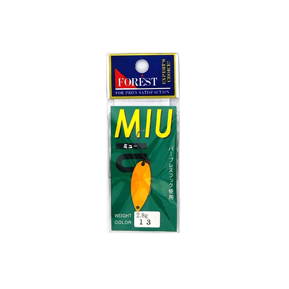 Блесна колеблющаяся Forest MIU 2.8g