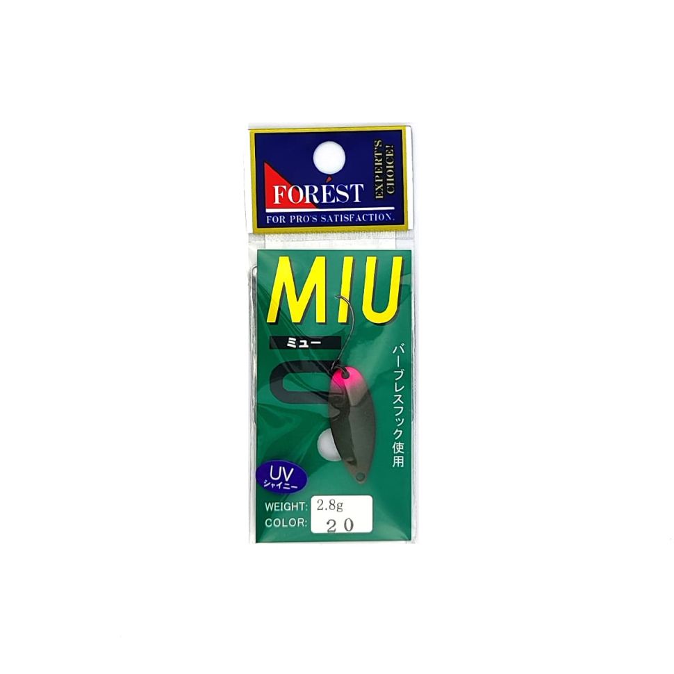 Блесна колеблющаяся Forest MIU 2.8g