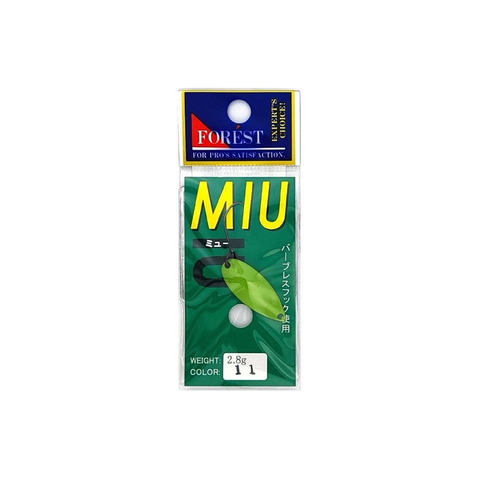 Блесна колеблющаяся Forest MIU 2.8g