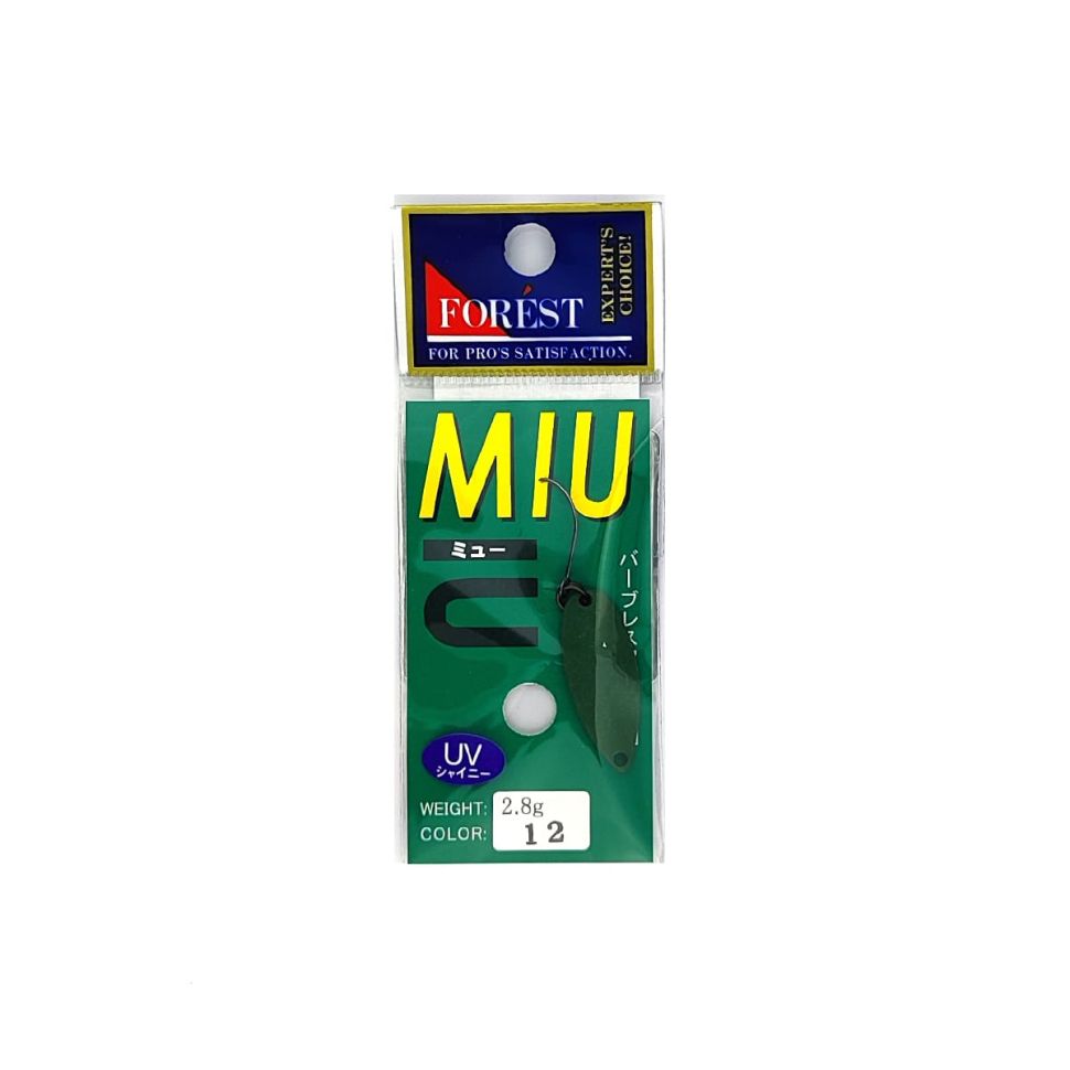Блесна колеблющаяся Forest MIU 2.8g