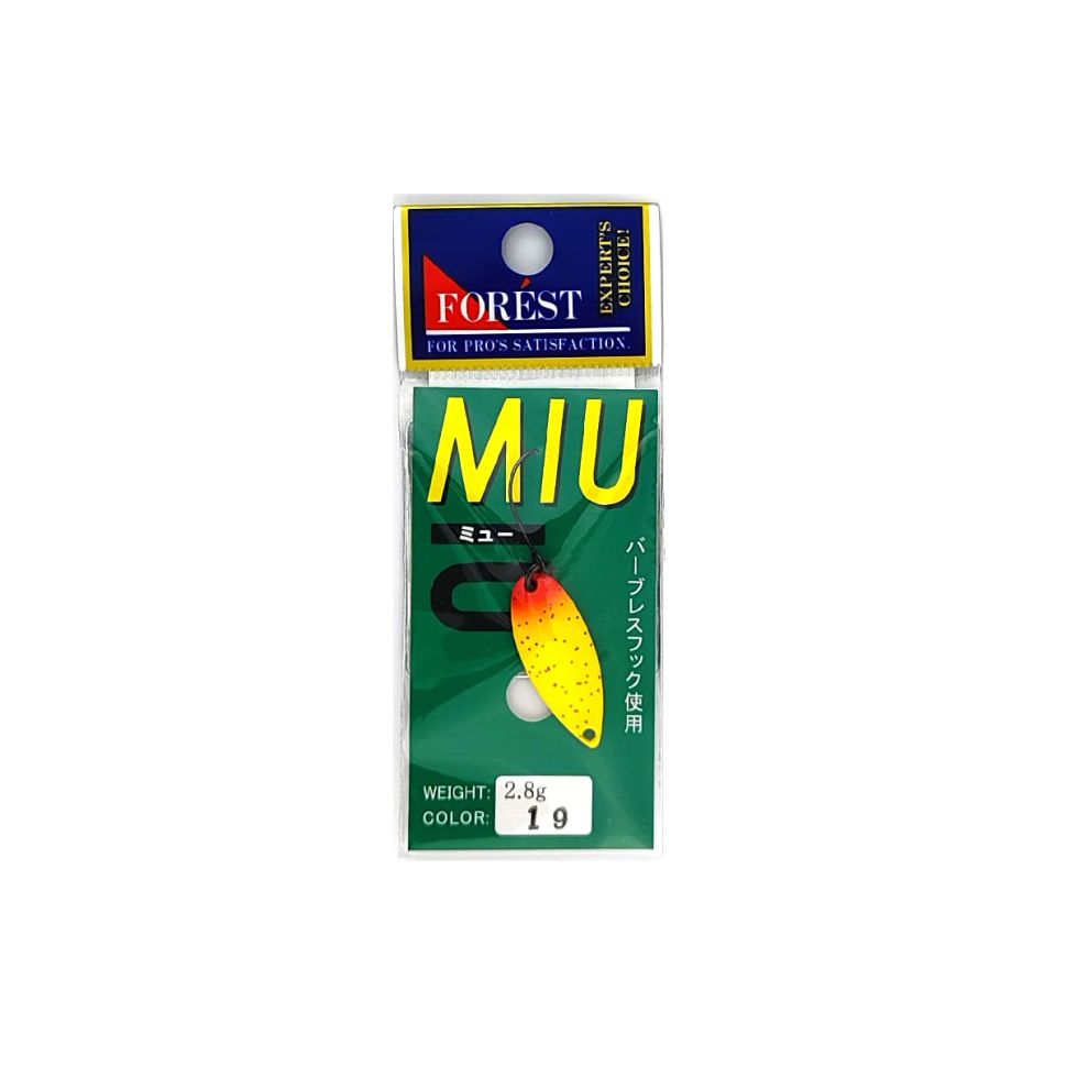 Блесна колеблющаяся Forest MIU 2.8g
