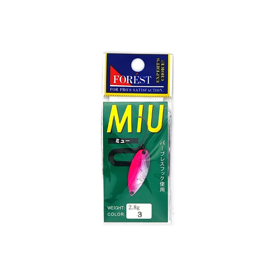 Блесна колеблющаяся Forest MIU 2.8g
