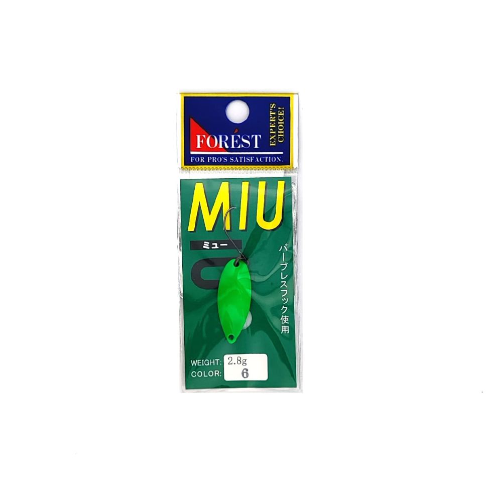Блесна колеблющаяся Forest MIU 2.8g