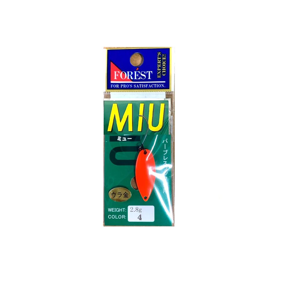 Блесна колеблющаяся Forest MIU 2.8g