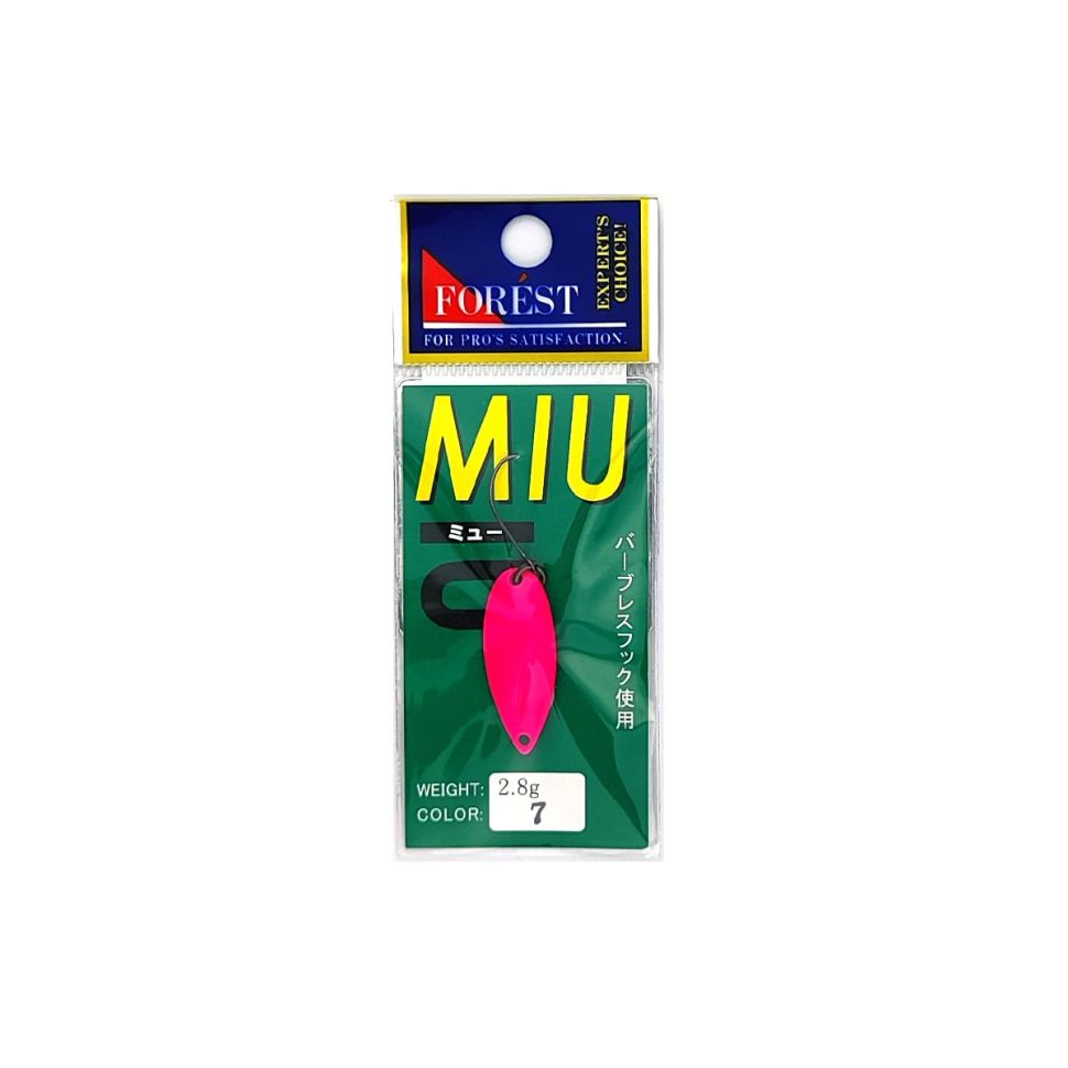 Блесна колеблющаяся Forest MIU 2.8g
