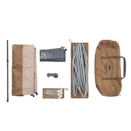 Палатка душ-туалет Naturehike NH21ZP005-BR, коричневый