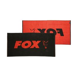 Пляжное полотенце Fox Черный / Оранжевый