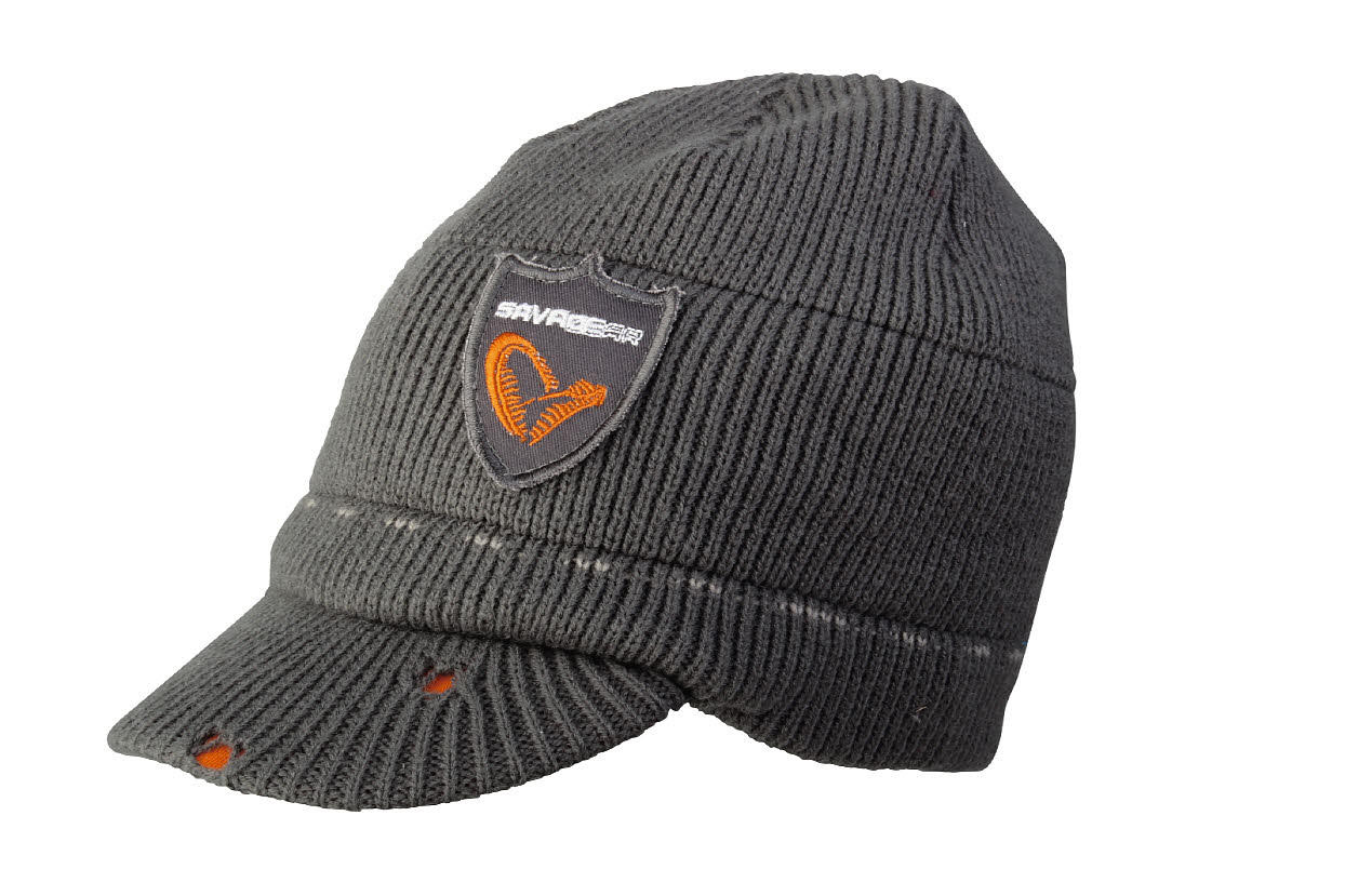 Кепка Savage Gear Logo Knit Beanie One Size Grey