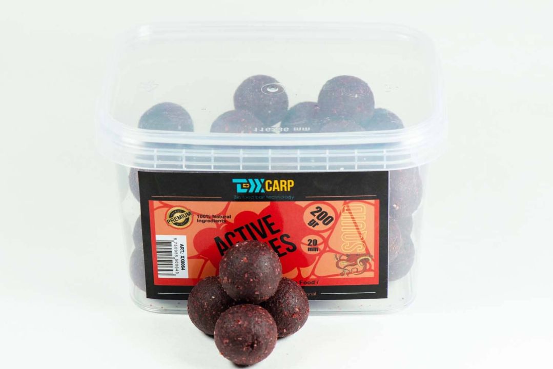 Бойлы насадочные TEXX Carp Active Boilies Бойлы насадочные TEXX Carp Active Boilies