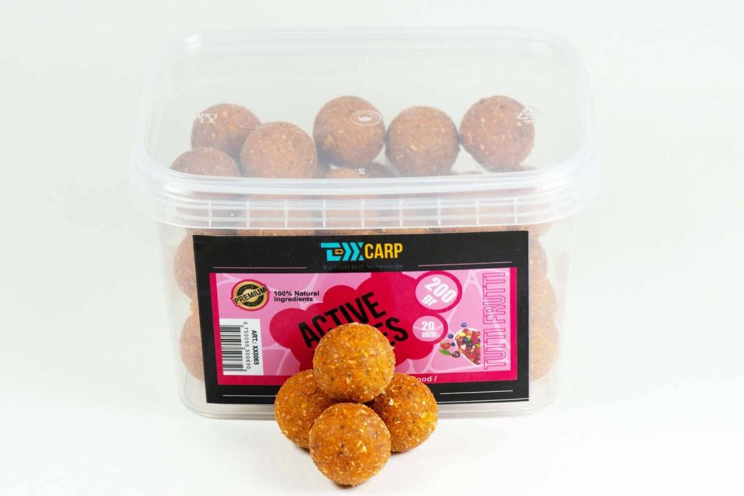 Бойлы насадочные TEXX Carp Active Boilies Бойлы насадочные TEXX Carp Active Boilies