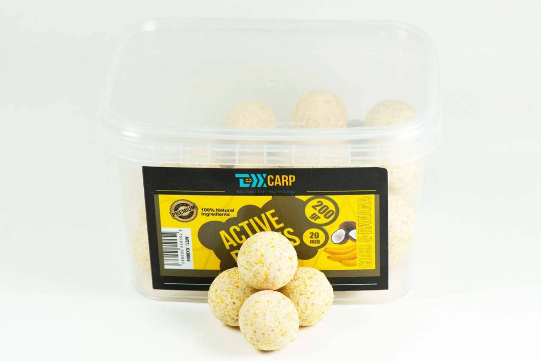 Бойлы насадочные TEXX Carp Active Boilies Бойлы насадочные TEXX Carp Active Boilies