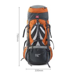 Рюкзак туристический Naturehike NH70B070-B70L, 70 л + 5 л