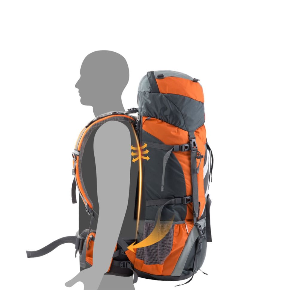 Рюкзак туристический Naturehike NH70B070-B70L, 70 л + 5 л