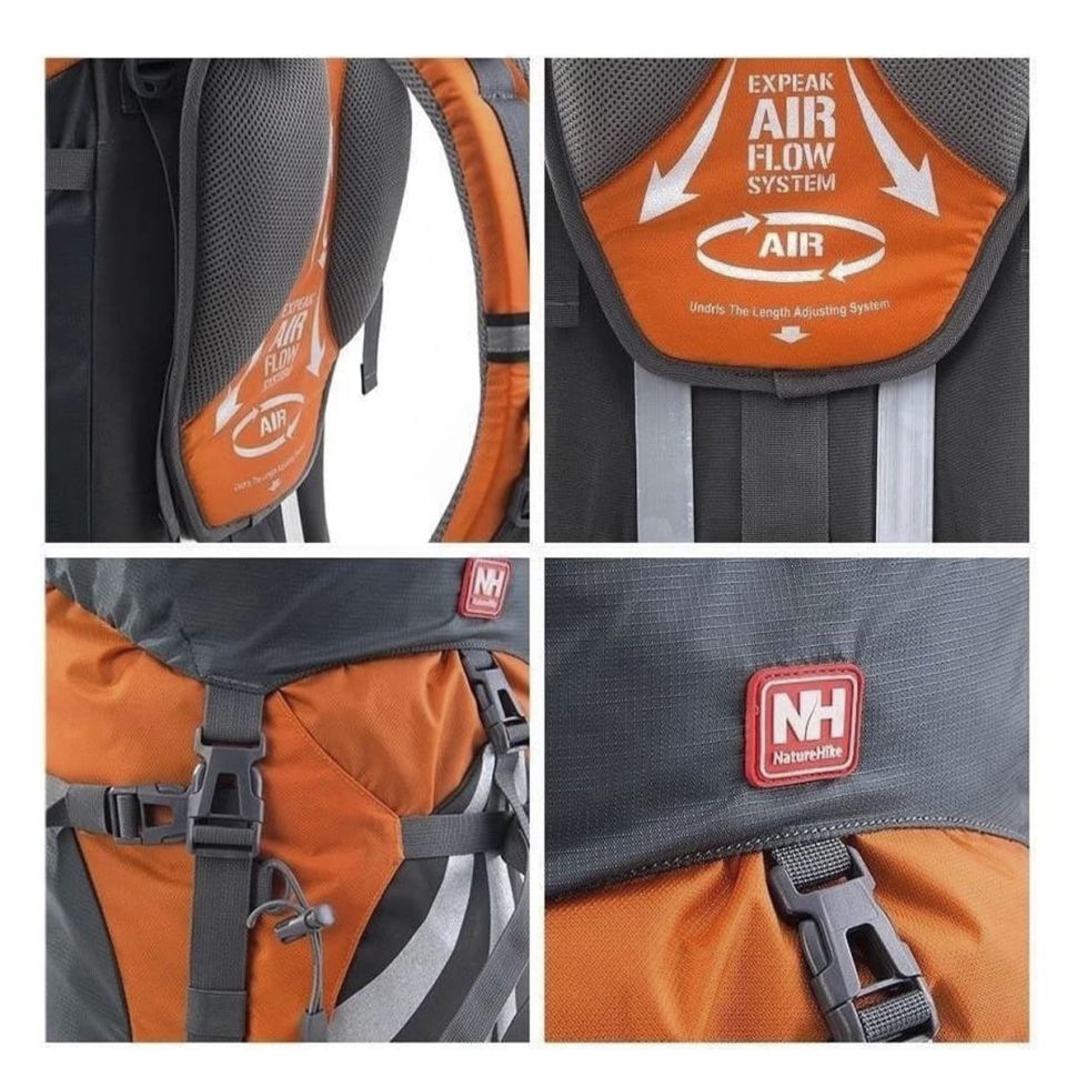 Рюкзак туристический Naturehike NH70B070-B70L, 70 л + 5 л