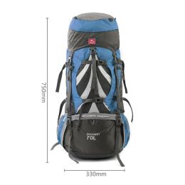 Рюкзак туристический Naturehike NH70B070-B70L, 70 л + 5 л