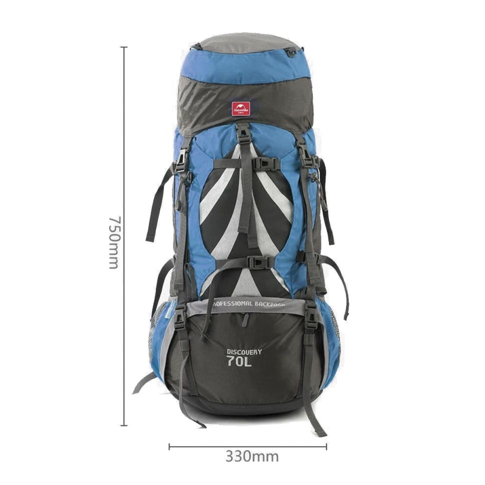 Рюкзак туристический Naturehike NH70B070-B70L, 70 л + 5 л