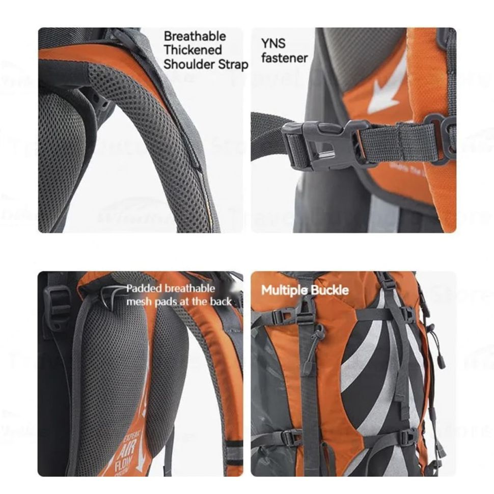 Рюкзак туристический Naturehike NH70B070-B70L, 70 л + 5 л