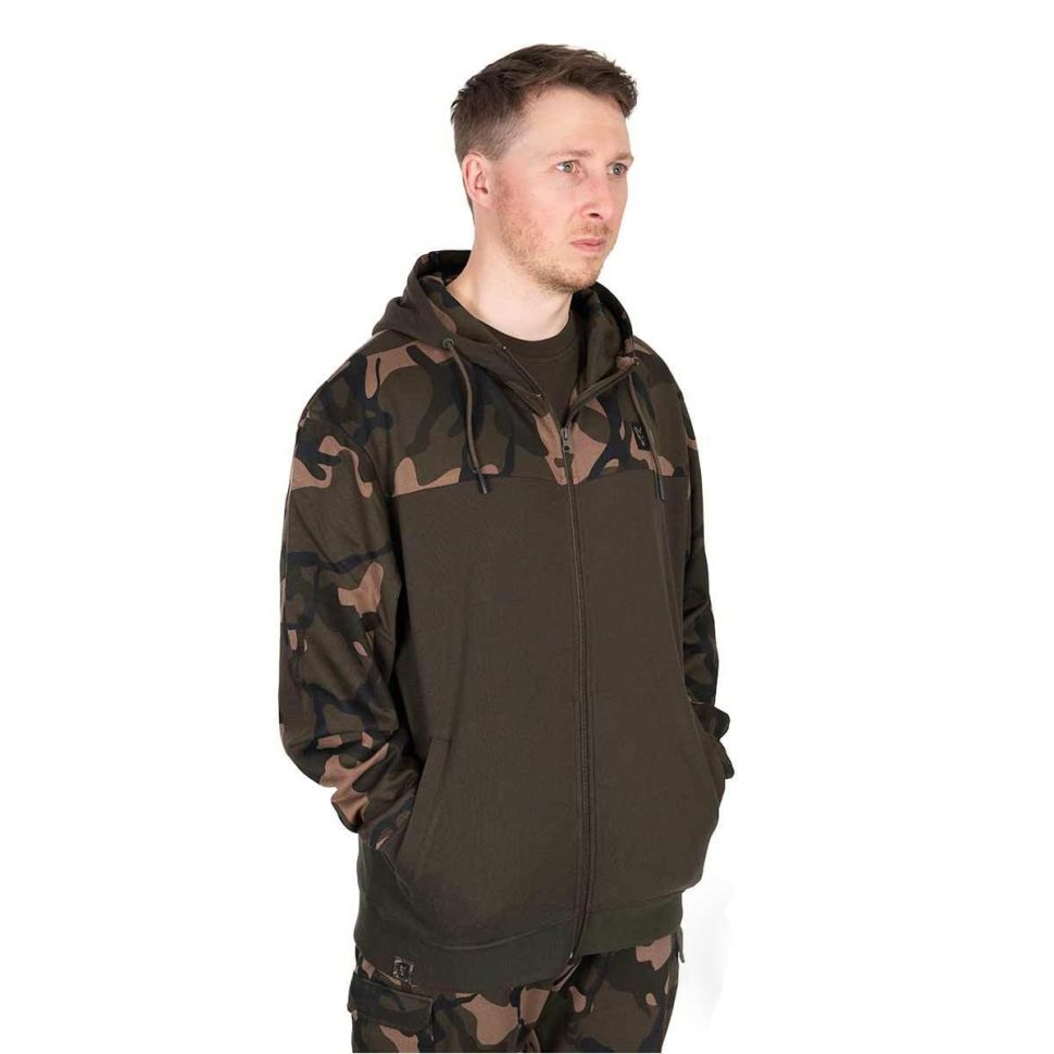 Толстовка FOX LW Khaki / Camo Split Zip Hoody