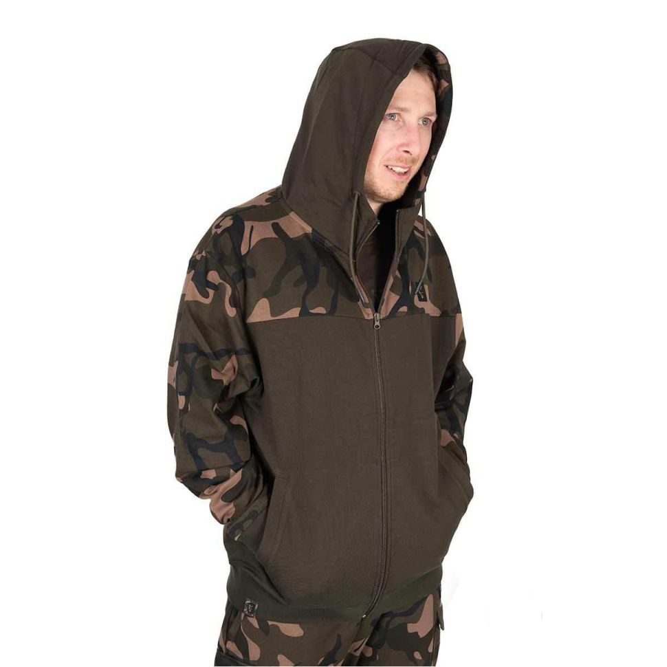 Толстовка FOX LW Khaki / Camo Split Zip Hoody