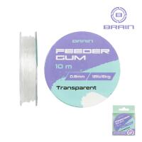 Амортизирующая резина Brain F-Gum Transparent 10m