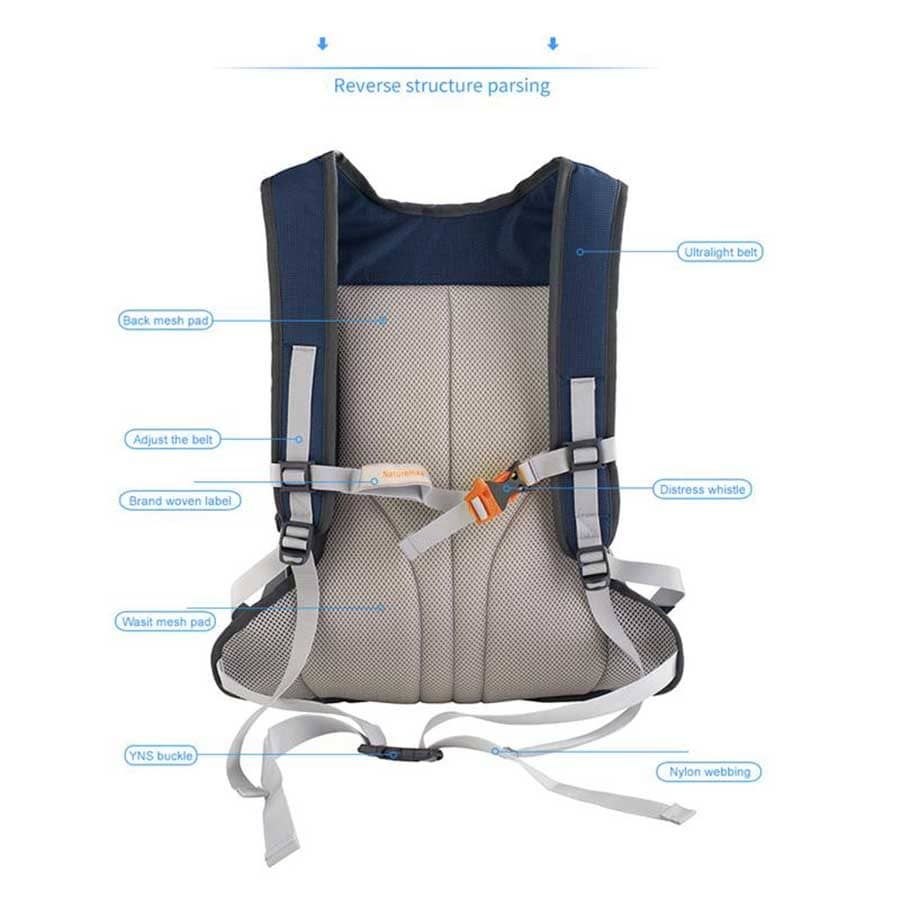 Рюкзак для велоспорта Naturehike NH15C001-B 15L
