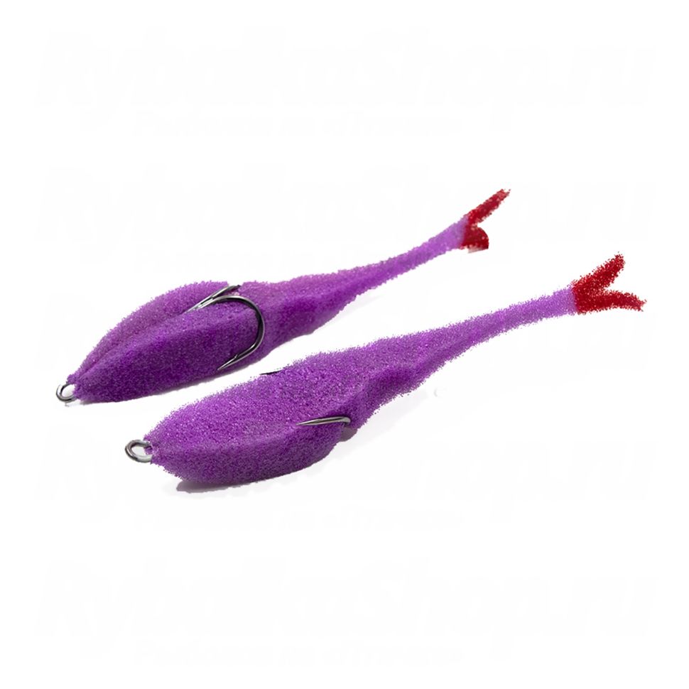 Поролоновая рыбка Yaman Devious Minnow на двойнике, р. 105 мм