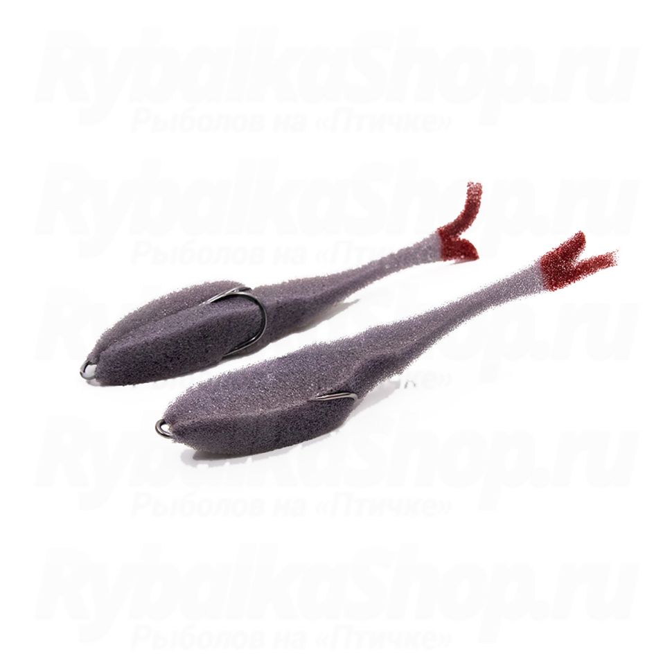 Поролоновая рыбка Yaman Devious Minnow на двойнике, р. 105 мм
