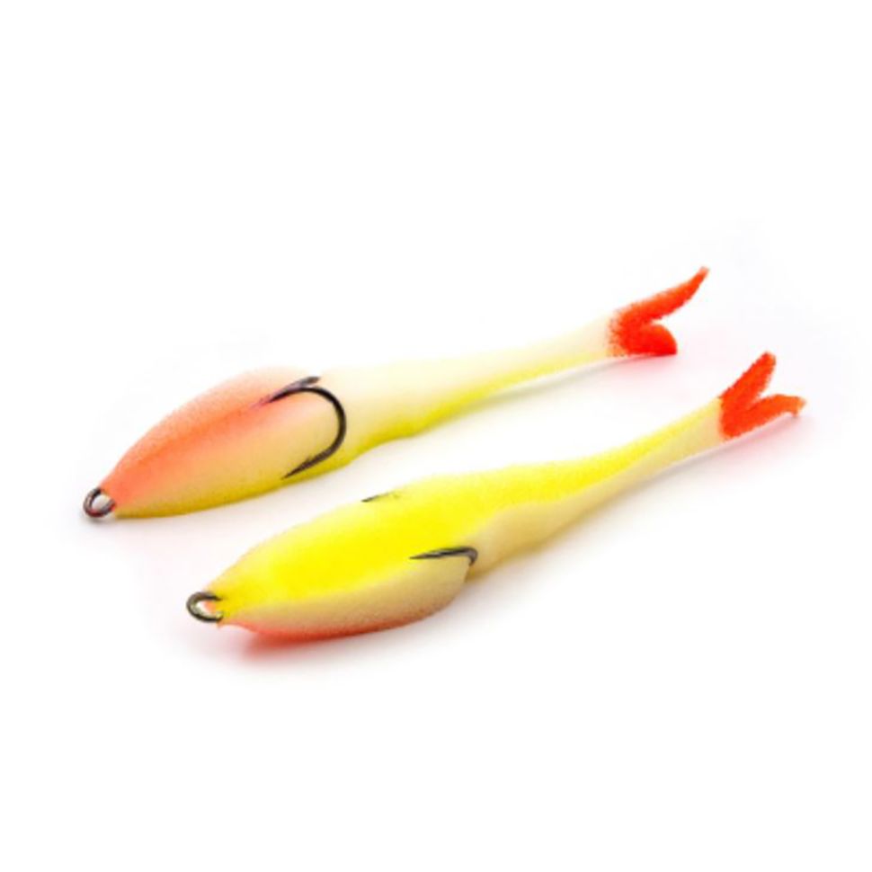 Поролоновая рыбка Yaman Devious Minnow на двойнике, р. 105 мм