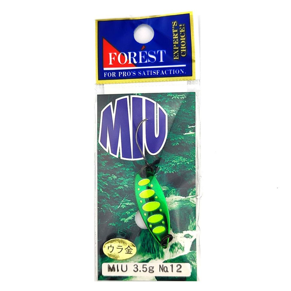 Колеблющиеся блесны Forest Miu Native Series 3.5g