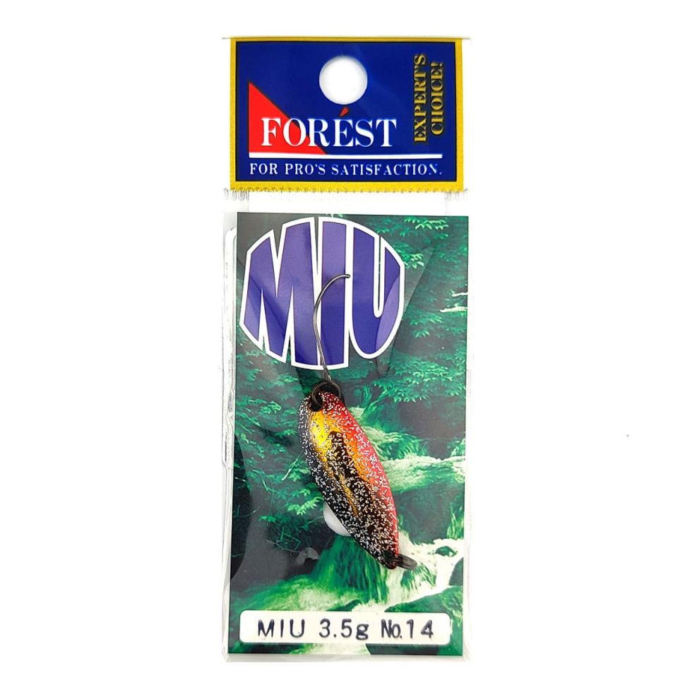 Колеблющиеся блесны Forest Miu Native Series 3.5g