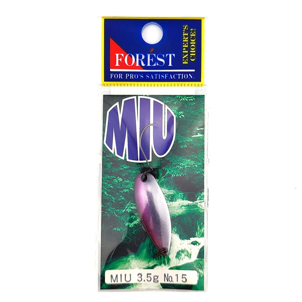 Колеблющиеся блесны Forest Miu Native Series 3.5g