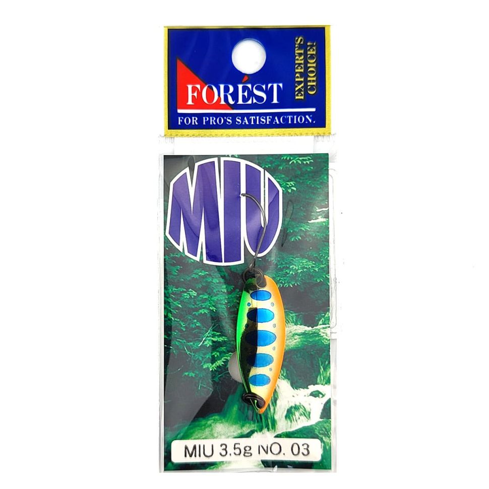 Колеблющиеся блесны Forest Miu Native Series 3.5g