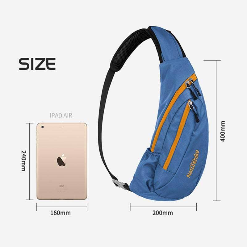 Сумка спортивная плечевая Naturehike NH23X008-K 10L