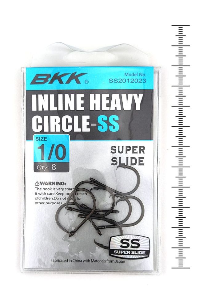 Крючки BKK SS Inline Heavy Circle