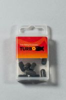 Пулеобразная бусинка "Turbo" Bullet bead 12 мм / Ø: 4,0 × 6,0 mm / 10шт / Зеленый матовый