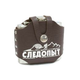 Фляжка Следопыт - Freezly в кож. чехле