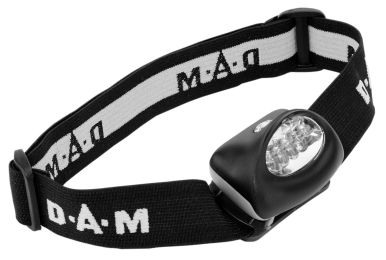 Фонарь налобный DAM MULTICOLOUR HEADLEAMP (WHITE/RED)